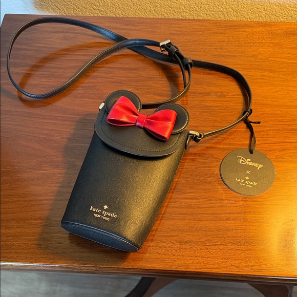 kate spade Handbags - NEW!  Disney x  Minnie Mouse Bag with Red Bow by Kate Spade